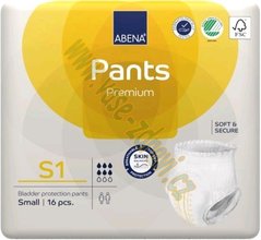 Abena Pants Premium S1 inkontinenn navlkac kalhotky 16 ks v balen