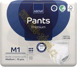 Abena Pants Premium M1 inkontinenční plenkové kalhotky 15 ks v balení