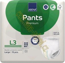 Abena Pants Premium L3 inkontinenn plenkov kalhotky 15 ks v balen
