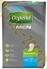 Depend For Men 2 vložky pro muže 14 ks v balení   DEP 1590620