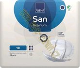 Abena San Premium 10 inkontinenční vložné pleny 25 ks v balení