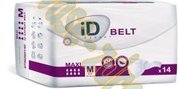 iD Belt Medium Maxi plenkové kalhotky s upínacím pásem 14 ks v balení   ID 5700280140