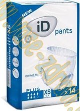 iD Pants X-Small Plus plenkové kalhotky navlékací 14 ks v balení   ID 5531065141