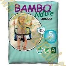 Bambo nature trninkov kalhotky junior 12-20 kg 20 ks v balen ABE 310138