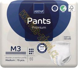 Abena Pants Premium M3 inkontinenční plenkové kalhotky 15 ks v balení