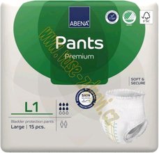 Abena Pants Premium L1 inkontinenční plenkové kalhotky 15 ks v balemí