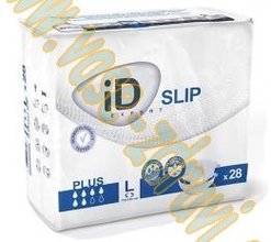 iD Slip Large Plus plenkov kalhotky zalepovac 28 ks v balen   ID 5600360280