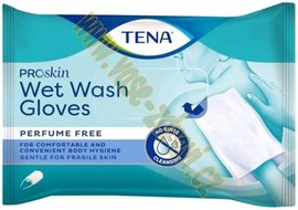 TENA Wet Wash Glove - Vlhen myc rukavice 8 ks v balen