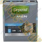 Depend Normal S/M kalhotky navlékací pro muže 10 ks v balení   DEP 1982561