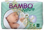 Bambo nature new born 2-4kg 28ks v balení